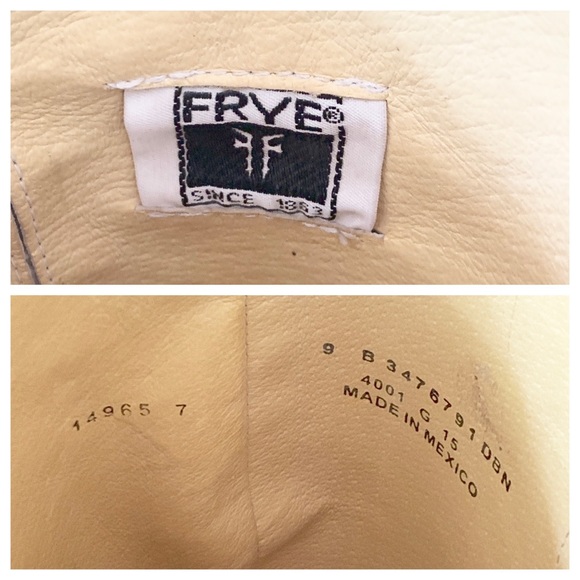 🎉HP🎉Frye Melissa Knotted Tall Brown Stonewashed - Picture 7 of 8